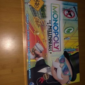 Monopoly millennial board game